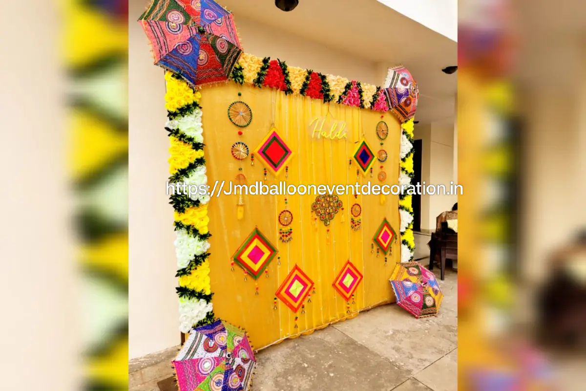 Haldi Function Decoration
