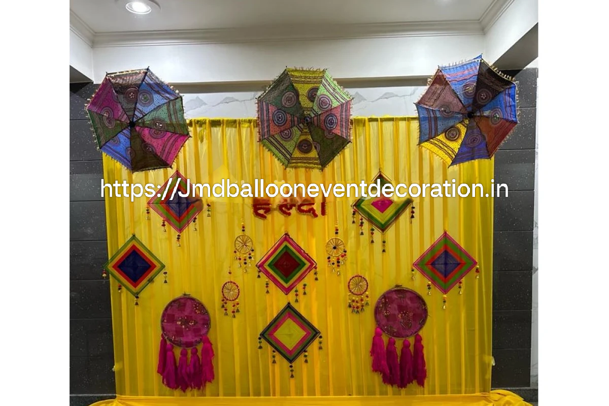 Mehandi Setup and Haldi Setup